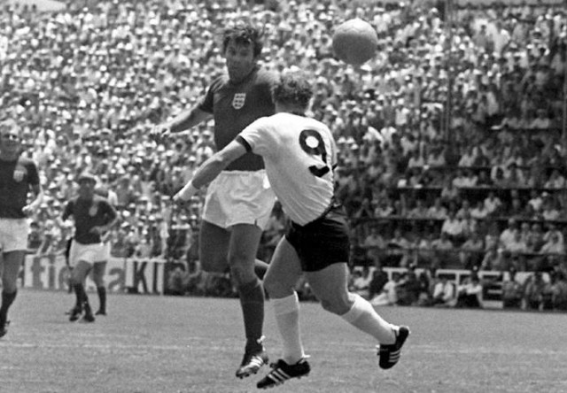 Uwe Seeler England WM Viertelfinale 1970