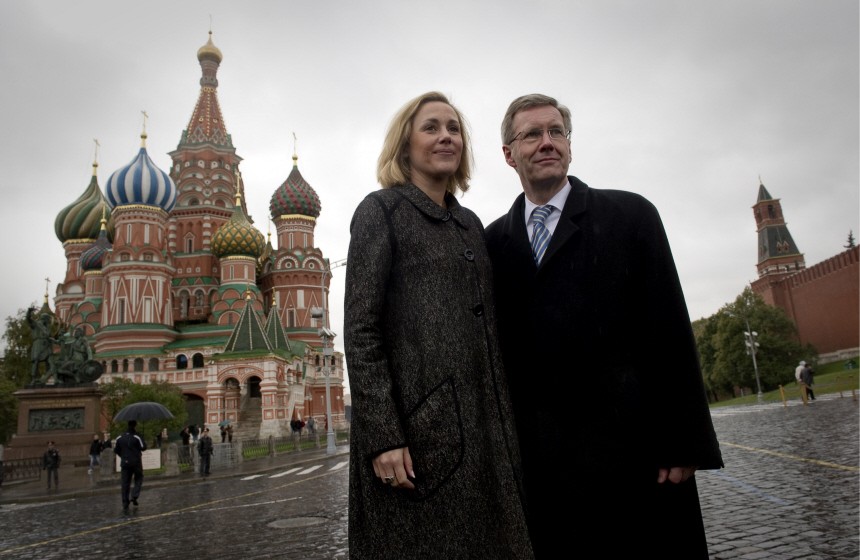 Bundespraesident Wulff besucht Russland
