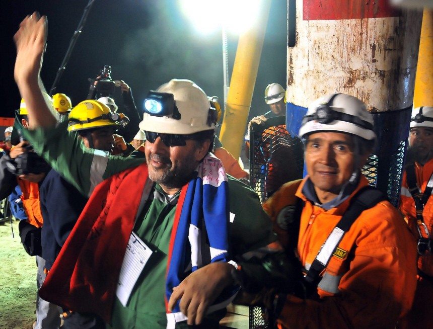 Alle 33 chilenischen Bergleute gerettet