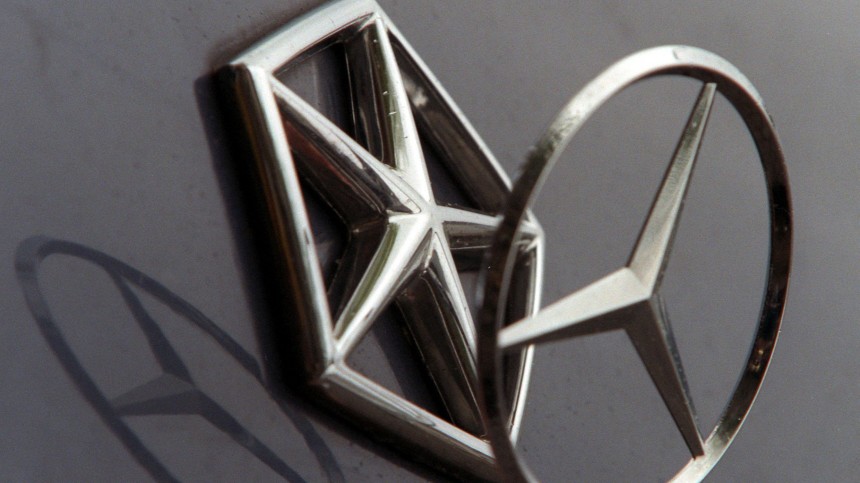 Mercedes Benz Daimler Chrysler Pin  Badge S Klasse Hybrid rar edel 