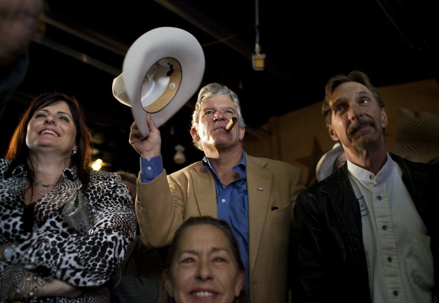 Rick Perry Awaits Election Results At Exotic Game Ranch