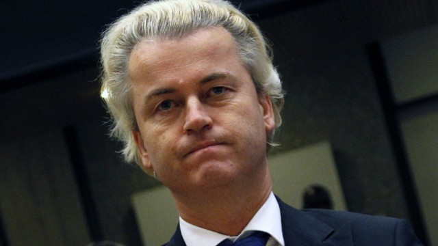Islamgegner Rechtspopulist Geert Wilders