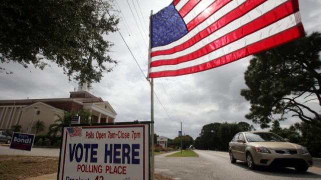 Wahlen in den USA - Stimmabgabe in Florida