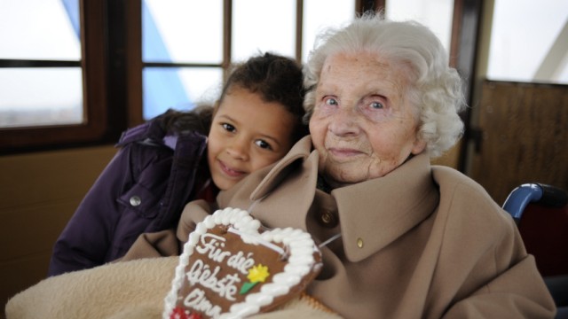 100-Jährige auf dem Oktoberfest