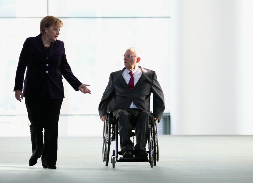 Merkel Briefs The Media On G20 Seoul Summit