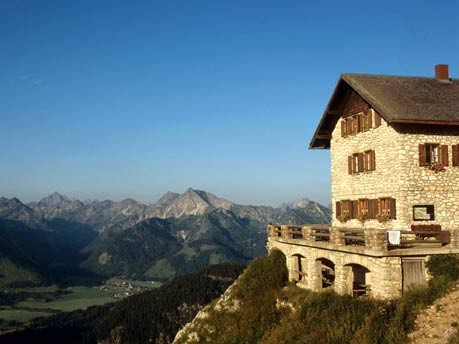 Touren in den Alpen: Die schönsten Hütten, Herbke