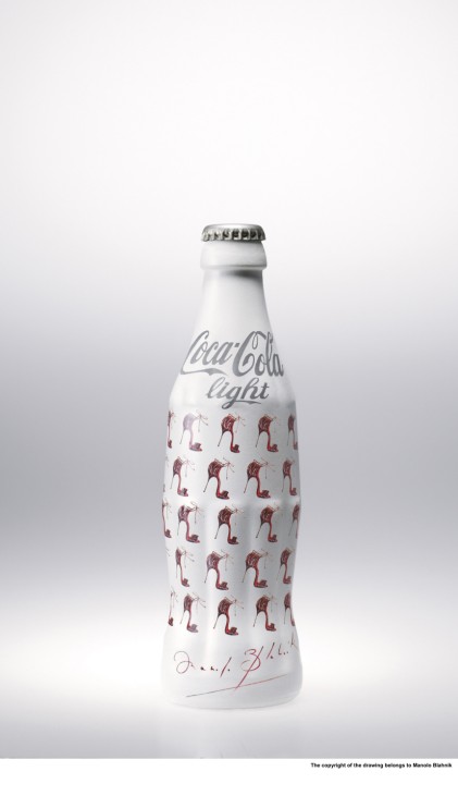 Cola Light Design Flasche