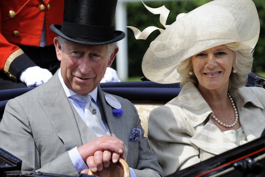 BRITAIN'S PRINCE CHARLES HINTS AT 'QUEEN CAMILLA'