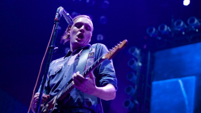 Arcade Fire Perform in Concert in Madrid
