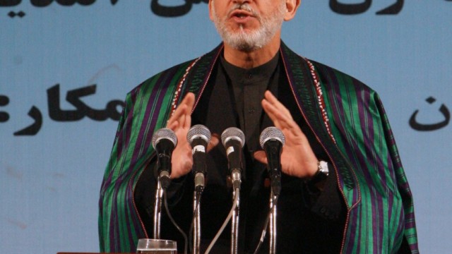 Afghanischer Präsident Hamid Karsai