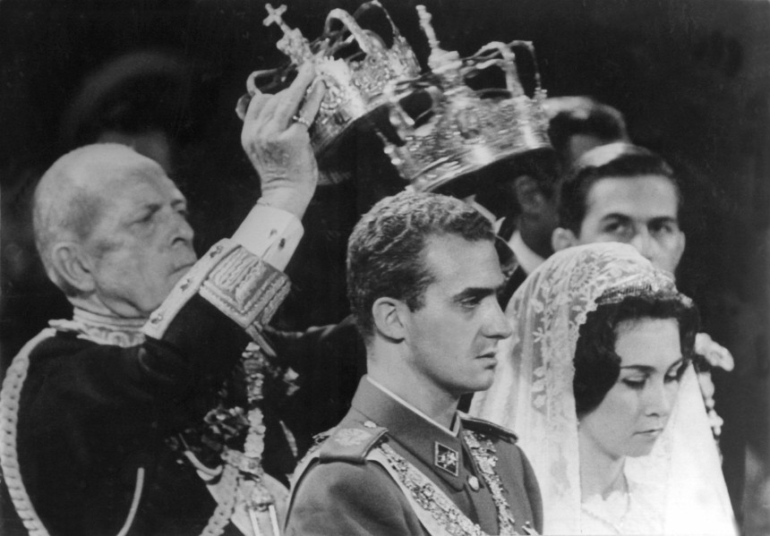 Hochzeit des spanischen Prinzen Juan Carlos mit der griechischen Prinzessin Sofia, 1962