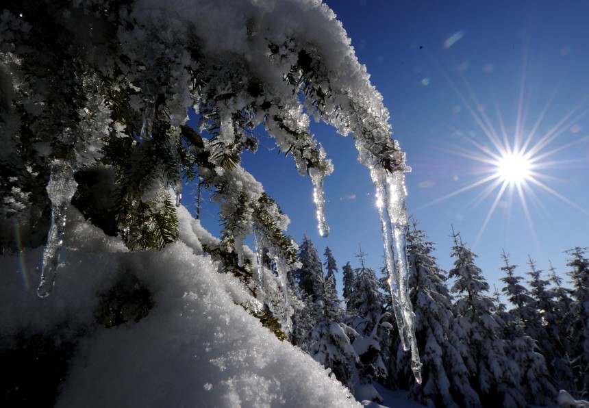 Winterstimmung im Bayerischen Wald