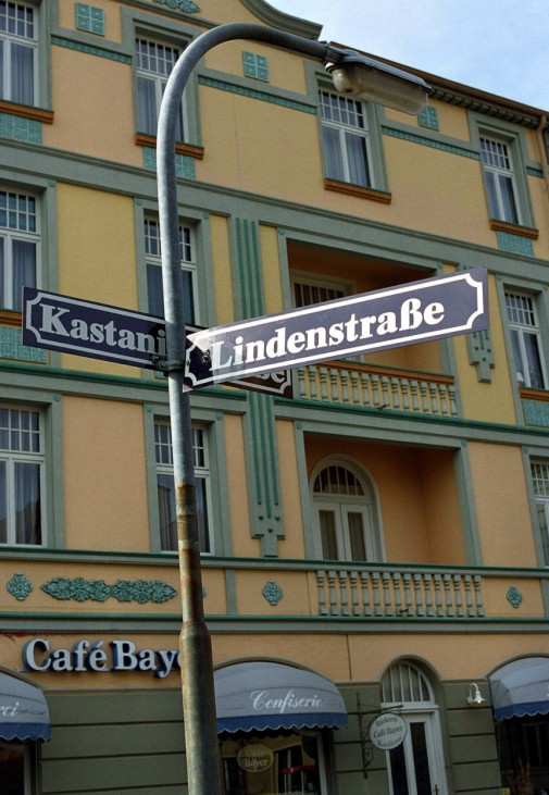 Lindenstraße Schild