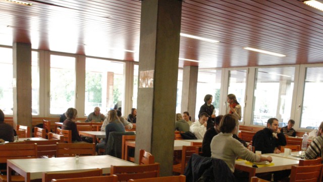 Studentencafeteria des Germanistischen Instituts der LMU, 2003