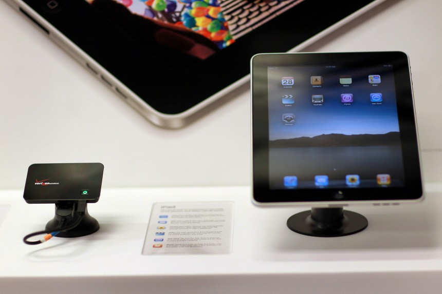 Verizon Starts Selling Apple's iPad In Its Retail Stores