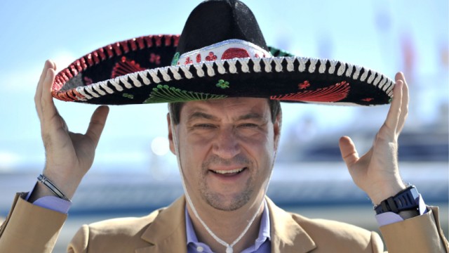 Bayerischer Umweltminister Soeder besucht Cancun