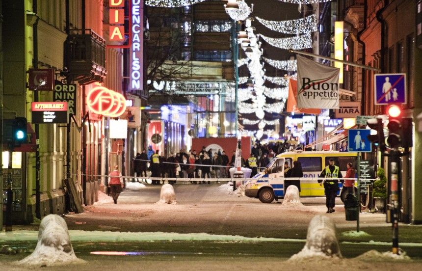 Explosion einer Autobombe in Stockholm