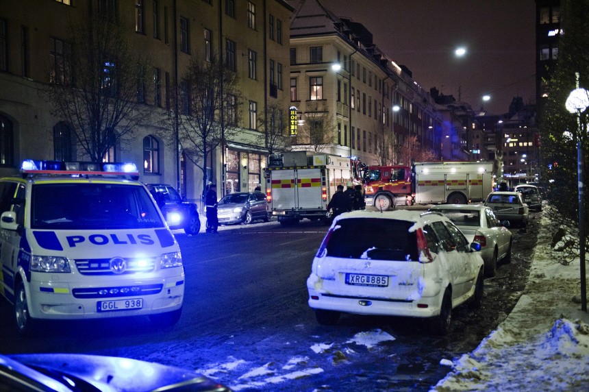 Explosion einer Autobombe in Stockholm