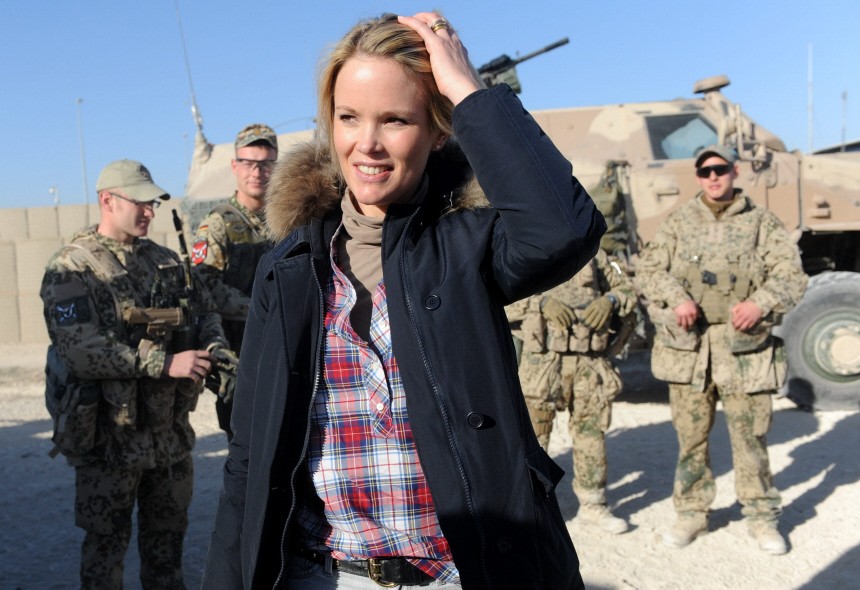 Verteidigungsminister Guttenberg in Afghanistan