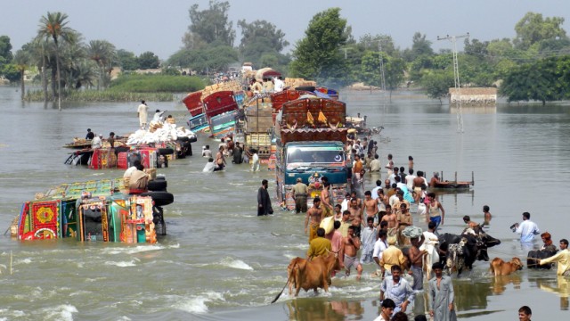 Weltklimagipfel in Cancun - Hochwasser in Pakistan