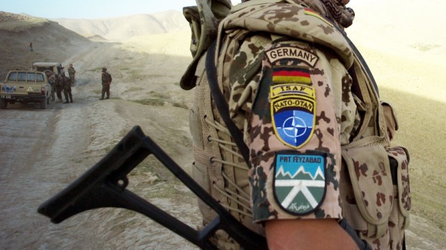 Deutscher Soldat in Afghanistan