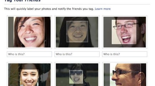 Facebook Tag Gesichtserkennung