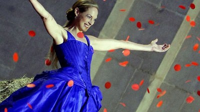 Festspiele als Pop-Event: Gotteslästerung? Sophie von Kessel in Hofmannsthals "Jedermann" bei den Salzburger Festspielen.