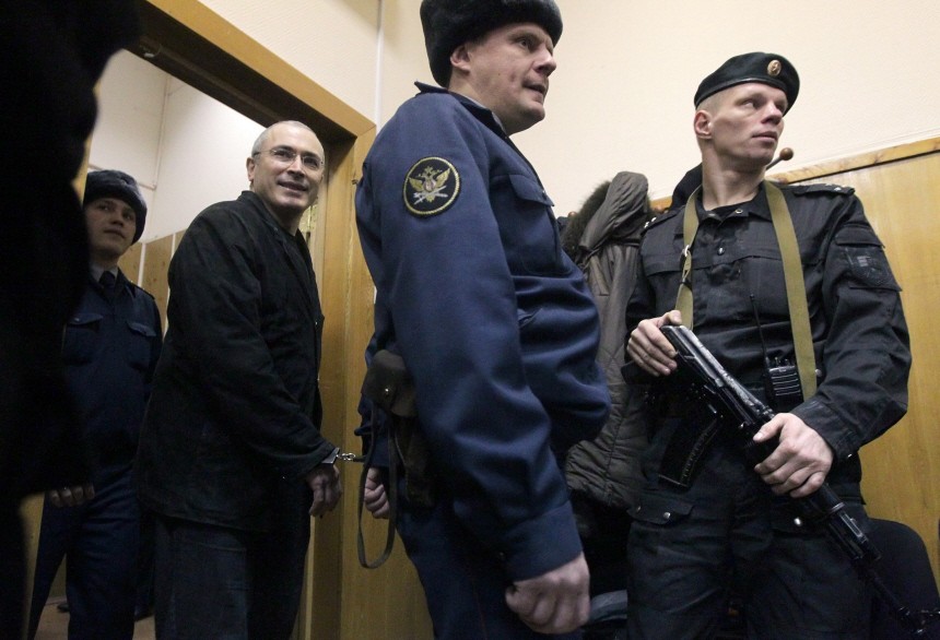Court reads the sentence against Mikhail Khodorkovsky