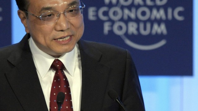 40. Weltwirtschaftsforum in Davos - Li Keqiang