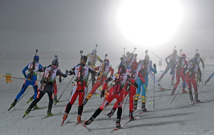 Biathlon Weltcup Oberhof - Staffel Frauen Start