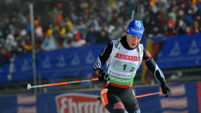 Biathlon Weltcup Oberhof - Staffel Frauen - Neuner