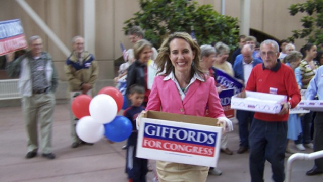 Opfer einer Gewalttat: Gabrielle Giffords, hier auf einem Foto, das 2008 entstanden ist.