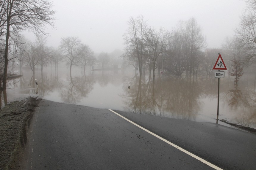 Hochwasser in Franken