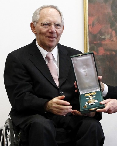 Schäuble erhält Orden von Luxemburg