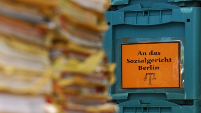 Neuer Rekord an Klagen gegen Hartz-IV-Bescheide am Berliner Sozialgericht