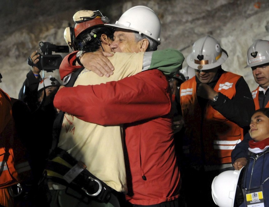 Rettung der Bergleute - Florencio Avalos