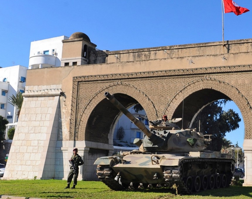 Panzer in Tunis