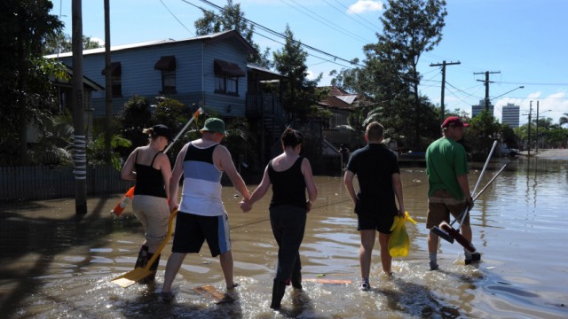 Queensland flooding aftermath