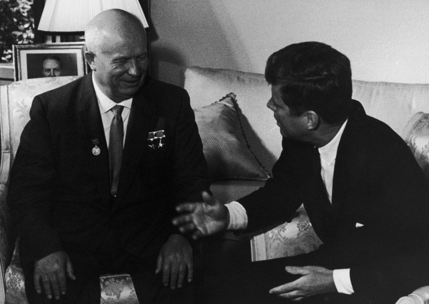 Kennedy With Khrushchev