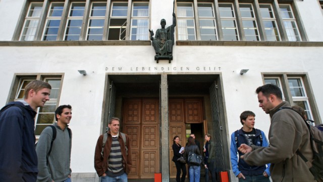 Studenten an der Uni Heidelberg
