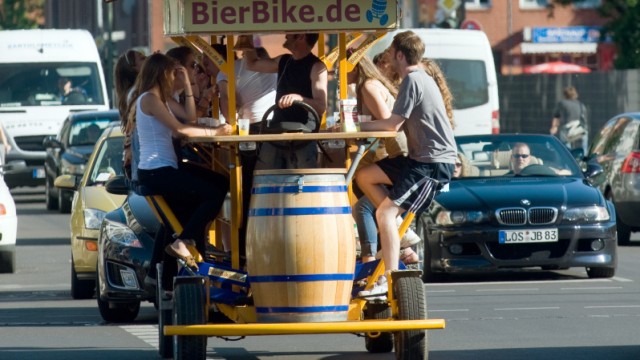 Bier-Bike in Berlin