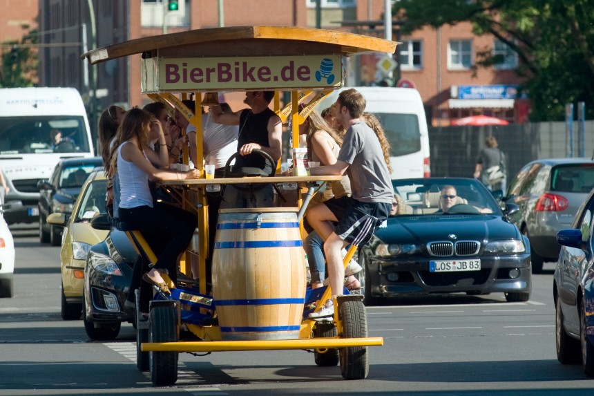 Bier-Bike in Berlin