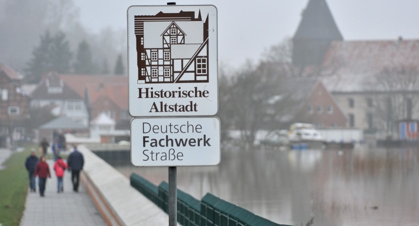 Hochwasser -Hitzacker