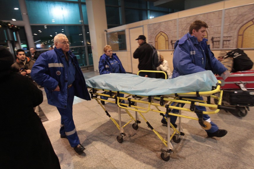 Tote und Verletzte bei Attentat auf Moskauer Flughafen