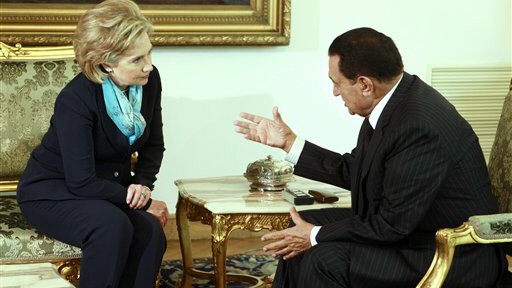 clinton mubarak