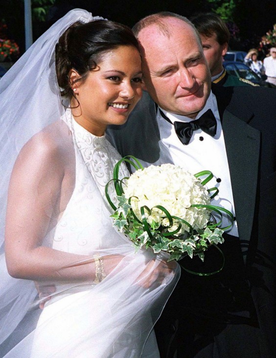 PHIL COLLINS MARRIES ORIANNE CEVEY