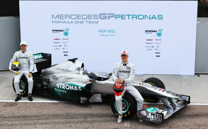 Mercedes GP F1 Launch