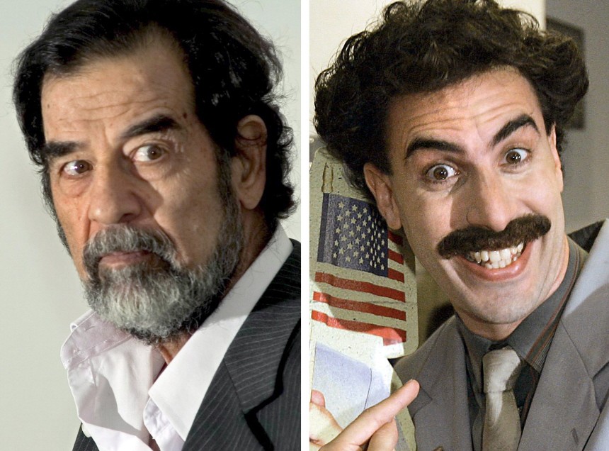 ´Borat" Baron Cohen spielt Saddam Hussein