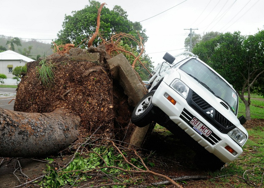 Queenslanders Survey Cyclone Yasi Damage