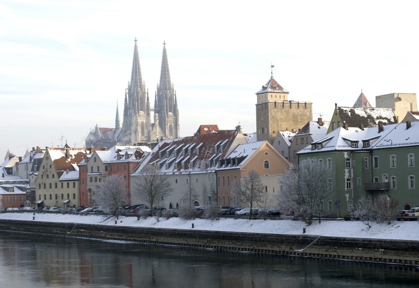Patrizierhäuser und viele Kneipen - Regensburg
